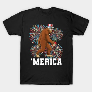 Merica Bigfoot T-Shirt